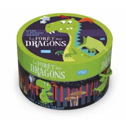 La forêt des dragons [30 pièces] - SASSI-9788830311152 - Sassi - Puzzles pour les petits - Le Nuage de Charlotte