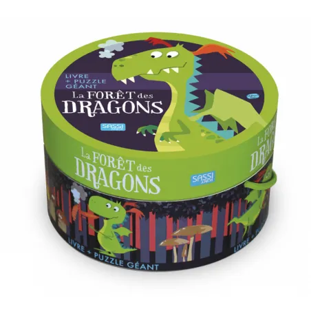 La forêt des dragons [30 pièces] - SASSI-9788830311152 - Sassi - Puzzles pour les petits - Le Nuage de Charlotte