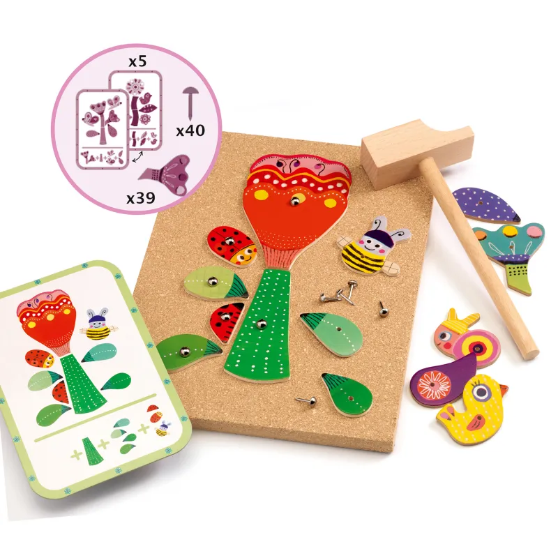 Tap tap Garden - DJE-DJ06643 - DJECO - Toys to assemble - Le Nuage de Charlotte