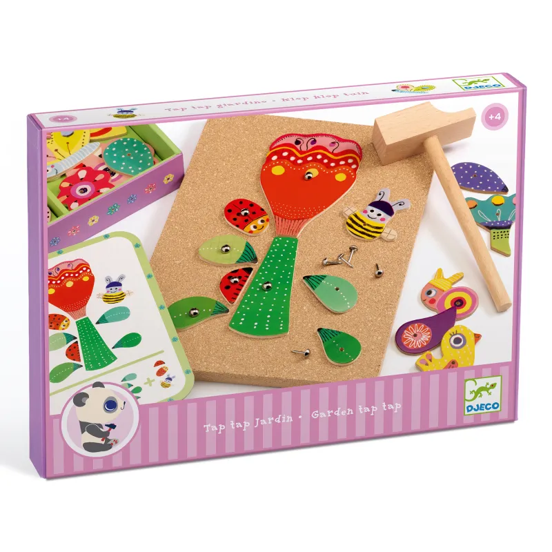 Tap tap Garden - DJE-DJ06643 - DJECO - Toys to assemble - Le Nuage de Charlotte