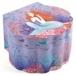 Enchanted mermaid - DJE-DJ06083 - Djeco - Jewelry and music box - Le Nuage de Charlotte