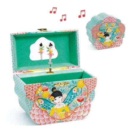 Flowery Melody - DJE-DJ06081 - DJECO - Jewelry and jewel box - Le Nuage de Charlotte