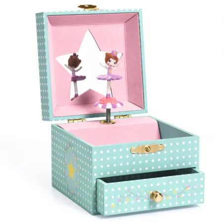 Delicate ballerina - DJE-DJ06085 - DJECO - Jewelry and jewel box - Le Nuage de Charlotte