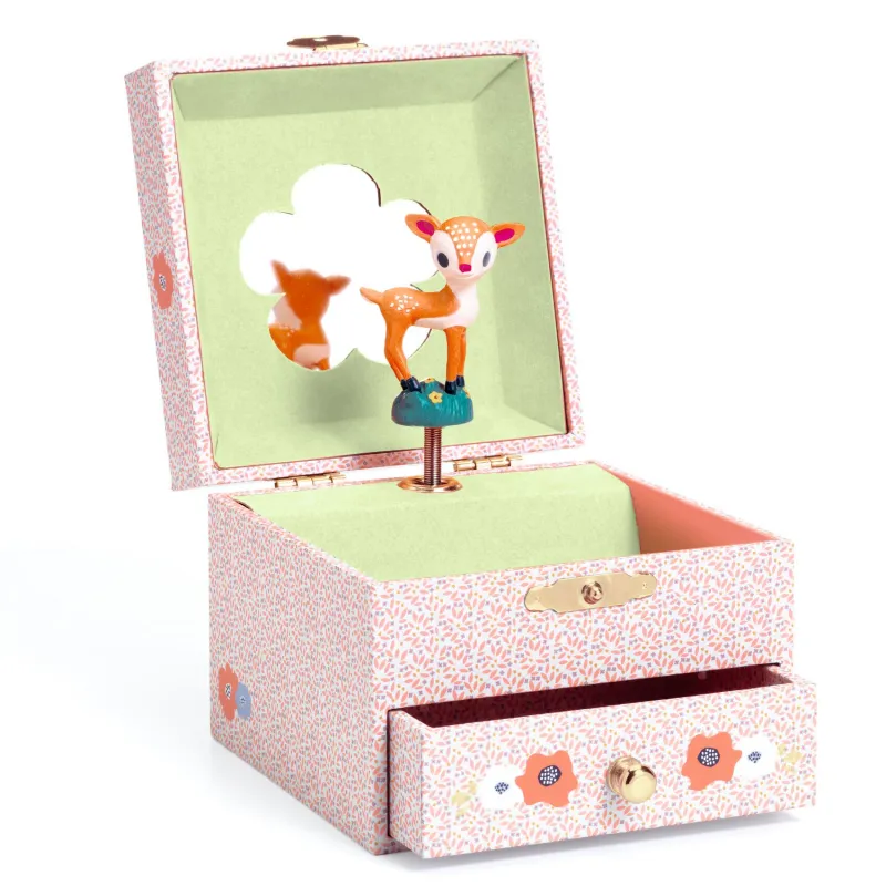 Wood fawn - DJE-DJ06086 - DJECO - Jewelry and jewel box - Le Nuage de Charlotte