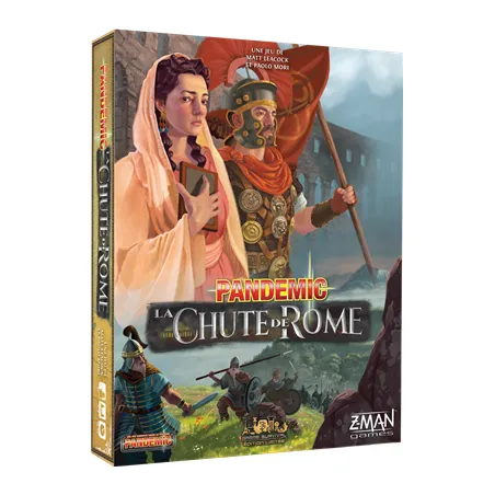 Pandemic System - La Chute de Rome - ZMA-ZMPACR01 - Z-Man - Board Games - Le Nuage de Charlotte