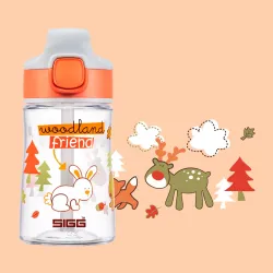 Sigg Kids Water Bottle Miracle Forest 0.35L - SIGG-873120 - Sigg - Gourds and cups - Le Nuage de Charlotte