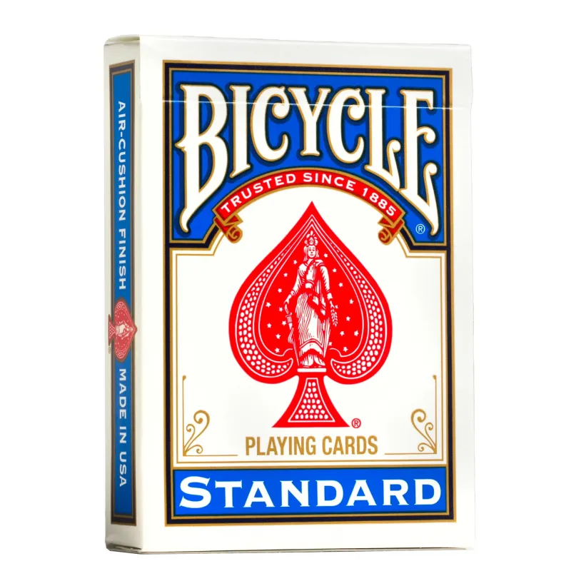 Bicycle 2 Playing Cards Standard Brick - blue and red - USPC-PIX947 - United States Playing Card Company - Playing Cards - Le...