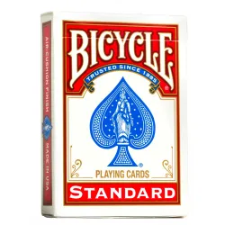 Bicycle 2 Playing Cards Standard Brick - blue and red - USPC-PIX947 - United States Playing Card Company - Playing Cards - Le...