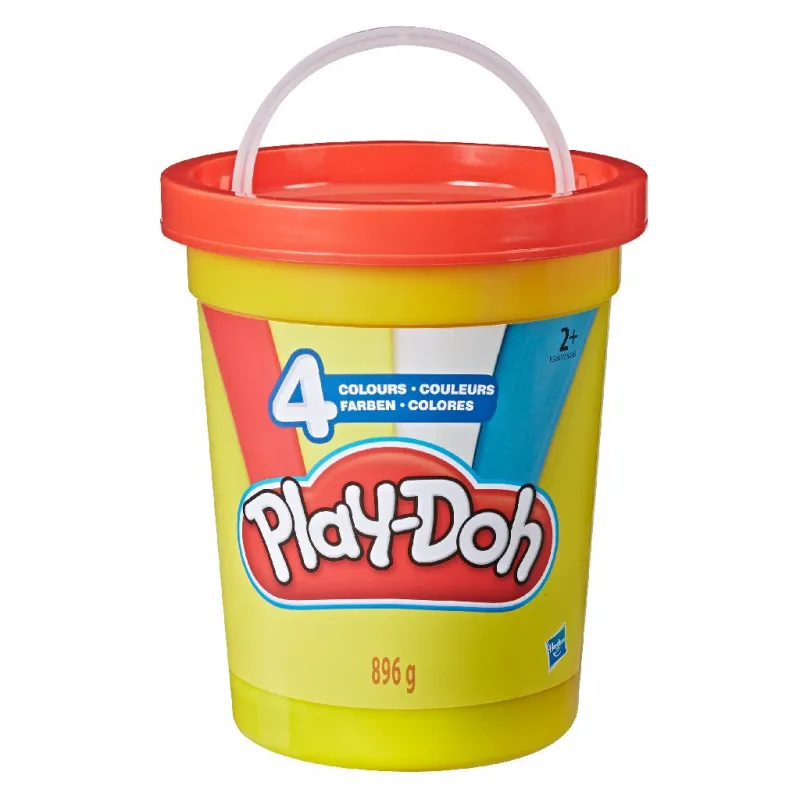 Play-Doh Super Can rouge - 4 colors - HAS-E5207E5045 - Hasbro - Sand and Playdough - Le Nuage de Charlotte