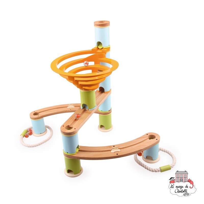 Marble Run - Basic - BBP-6149601 - Bamboo Planet - Marble Run - Le Nuage de Charlotte