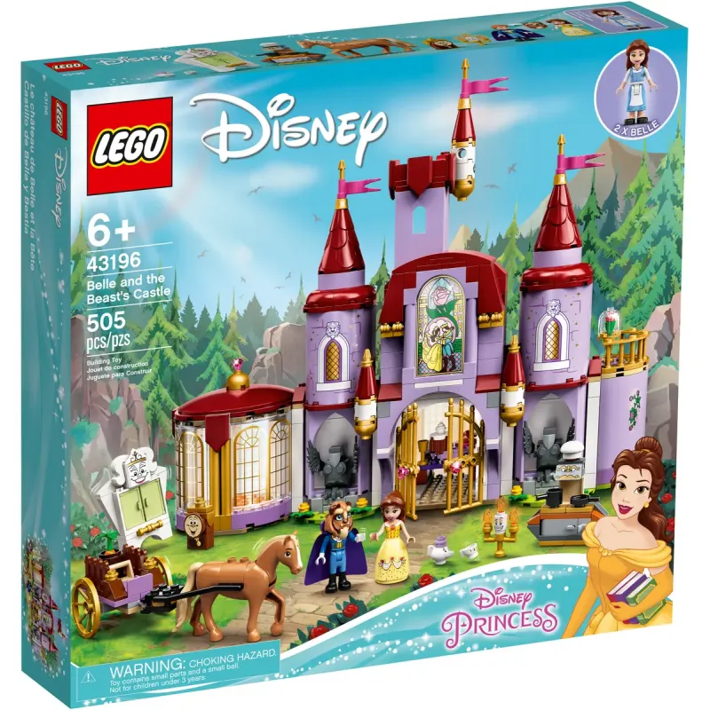 Disney - Le château de la Belle et la Bête - LEG-43196 - Lego - Briques Lego et autres - Le Nuage de Charlotte