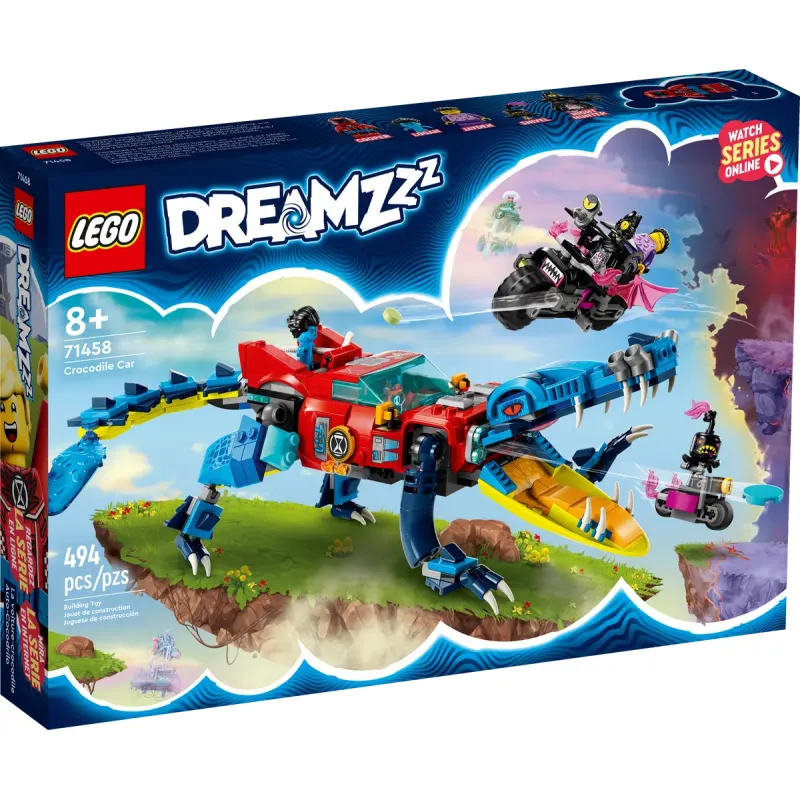 Dreamzz - La voiture crocodile - LEG-71458 - Lego - Briques Lego et autres - Le Nuage de Charlotte