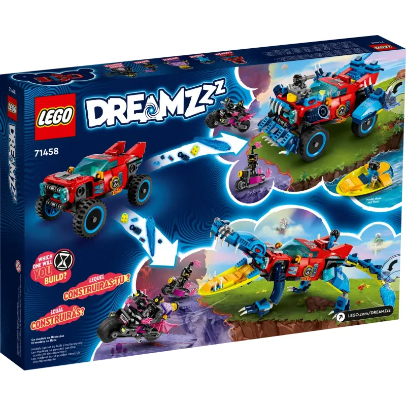 Dreamzz - La voiture crocodile - LEG-71458 - Lego - Briques Lego et autres - Le Nuage de Charlotte