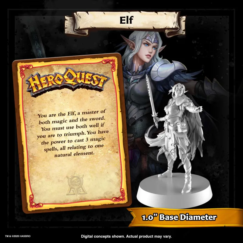 Hero Quest - Système de jeu - HAS-F2847 - Hasbro - Jeux de société - Le Nuage de Charlotte