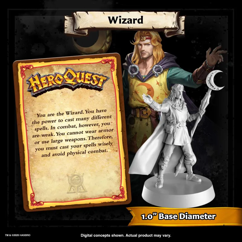 Hero Quest - Système de jeu - HAS-F2847 - Hasbro - Jeux de société - Le Nuage de Charlotte