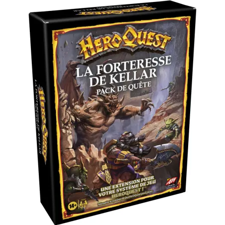 Hero Quest - La Forteresse de Kellar - Pack de quête - HAS-F4543 - Hasbro - Board Games - Le Nuage de Charlotte