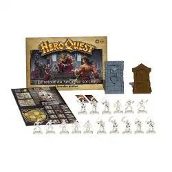 Hero Quest - Le Retour du Seigneur Sorcier - Pack de quête - HAS-F4193 - Hasbro - Jeux de société - Le Nuage de Charlotte