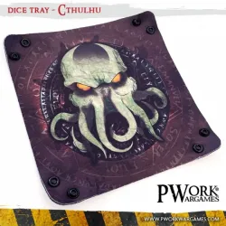 Piste à dés - Cthulhu - PWW-DT01200N - PWork Wargames - Dés, sacs et autres accessoires - Le Nuage de Charlotte