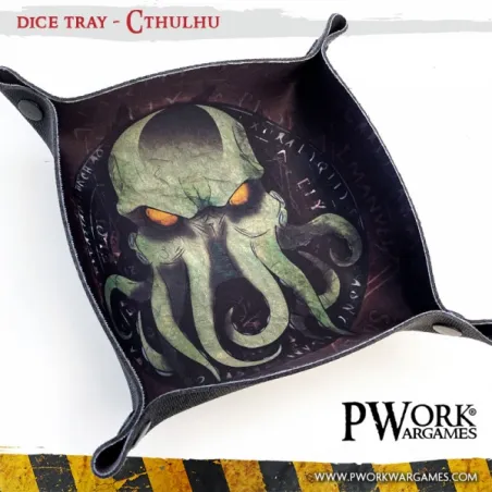 Piste à dés - Cthulhu - PWW-DT01200N - PWork Wargames - Dés, sacs et autres accessoires - Le Nuage de Charlotte