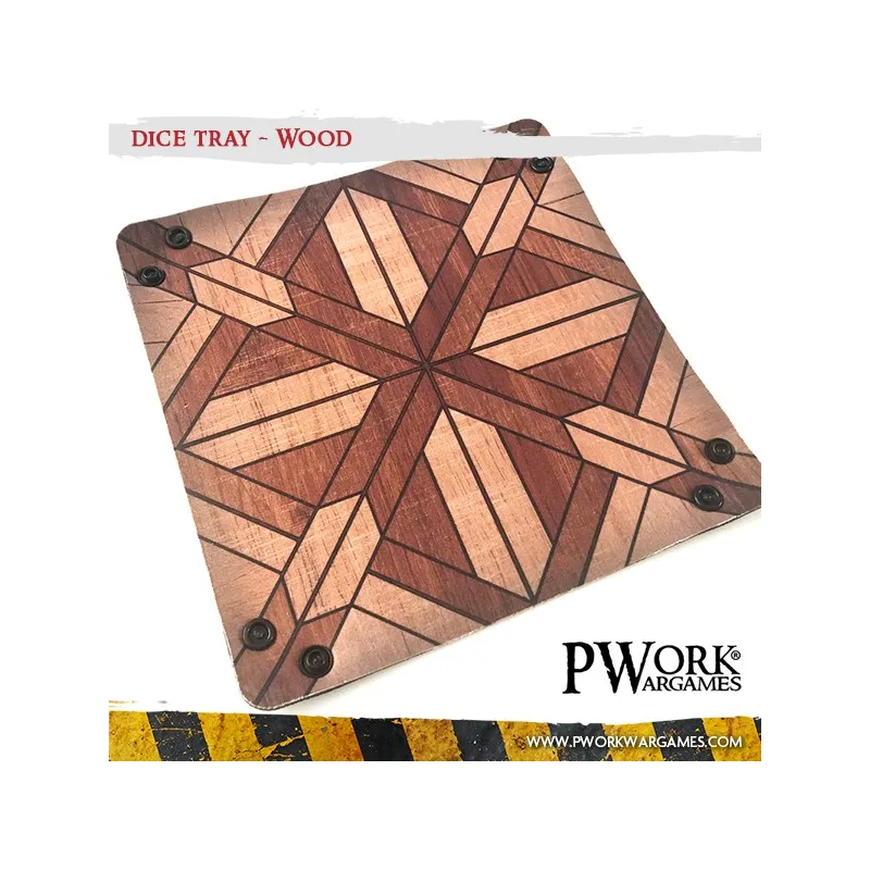 Dice Tray - Wood - PWW-DT01000N - PWork Wargames - Dices, bags and other accessories - Le Nuage de Charlotte