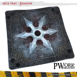 Piste à dés - Shadow - PWW-DT00700N - PWork Wargames - Dés, sacs et autres accessoires - Le Nuage de Charlotte