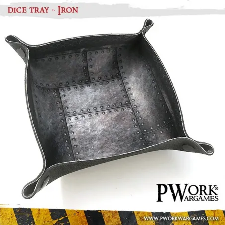 Dice Tray - Iron - PWW-DT00300N - PWork Wargames - Dices, bags and other accessories - Le Nuage de Charlotte