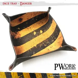 Piste à dés - Danger - PWW-DT00100N - PWork Wargames - Dés, sacs et autres accessoires - Le Nuage de Charlotte