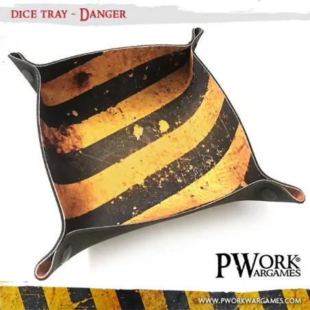 Dice Tray - Danger - PWW-DT00100N - PWork Wargames - Dices, bags and other accessories - Le Nuage de Charlotte