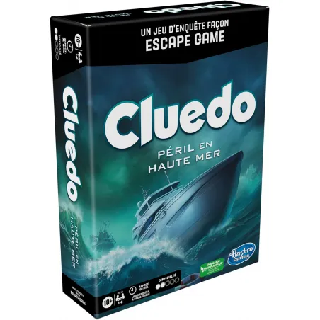 Cluedo Péril en haute mer - HAS-F6110 - Hasbro - Jeux de société - Le Nuage de Charlotte