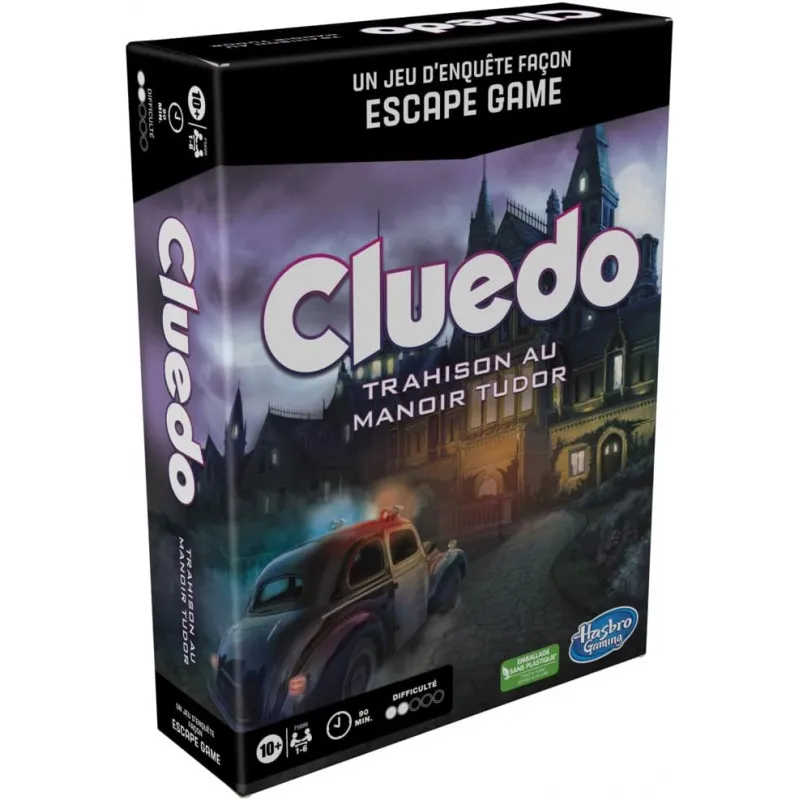 Cluedo Trahison au Manoir Tudor - HAS-F5699 - Hasbro - Jeux de société - Le Nuage de Charlotte