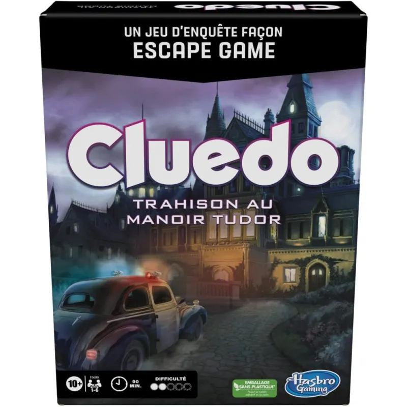 Cluedo Trahison au Manoir Tudor - HAS-F5699 - Hasbro - Board Games - Le Nuage de Charlotte