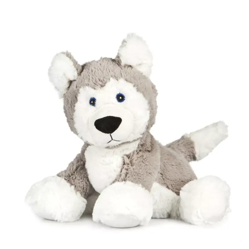 Peluche-bouillotte - Husky - ABE-2PELOP - L'artisan du bien-être - Les Bouillottes - Le Nuage de Charlotte