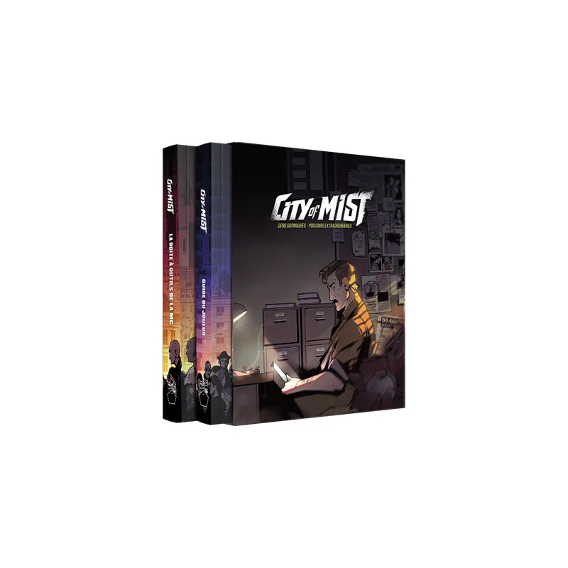 City of Mist - Livres de bases - BARB-BARCIT02FR - Barbu Inc - Role-Playing Games - Le Nuage de Charlotte