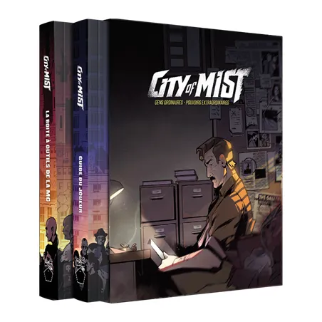 City of Mist - Livres de bases - BARB-BARCIT02FR - Barbu Inc - Role-Playing Games - Le Nuage de Charlotte