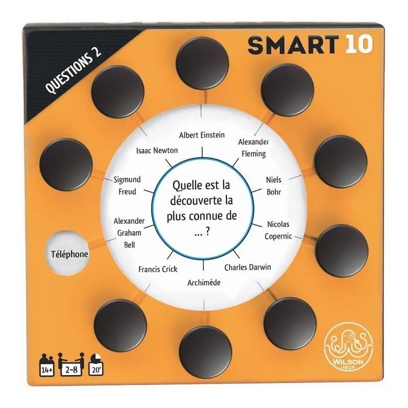 Smart10 Recharge Question - WILS-MA009 - Wilson Jeux - Board Games - Le Nuage de Charlotte