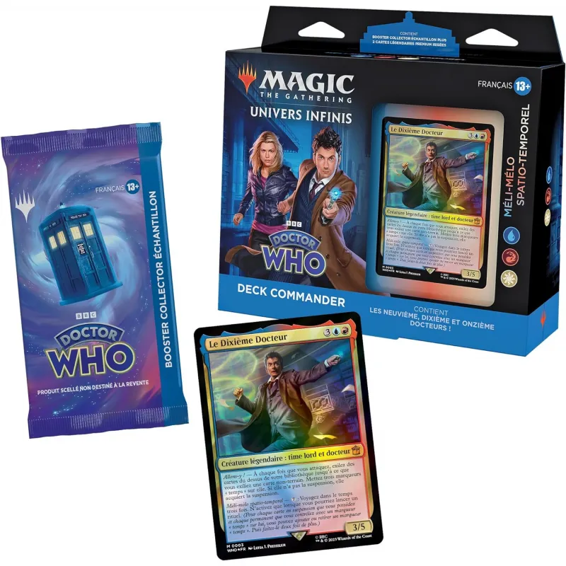 Acheter Magic The Gathering Deck Commander - Doctor Who - Méli-Mélo...