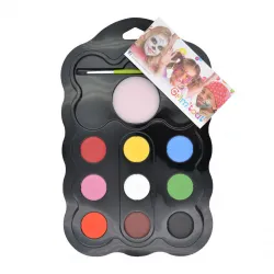 Carnival - 9 color palette - GRIM-GT41210 - Grim'tout - Make Up - Le Nuage de Charlotte