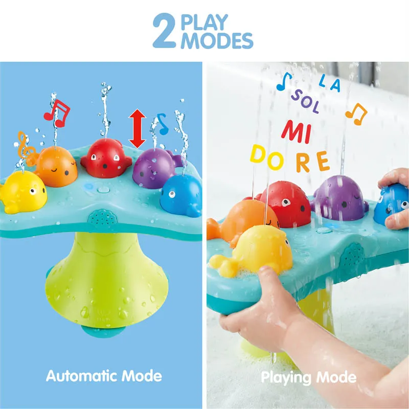 Fontaine Musicale des Baleines - HAP-E0218 - Hape - Nettoyage - Le Nuage de Charlotte