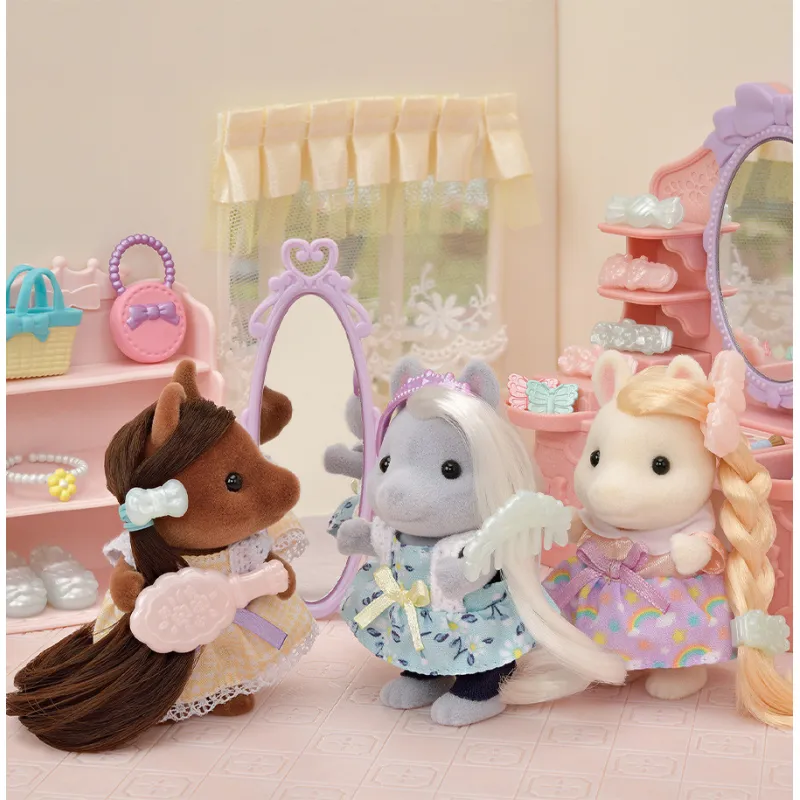 Sylvanian Families - Les amies Poney et leurs kits de coiffure - EPO-5650 - Epoch - Sylvanian Families - Le Nuage de Charlotte