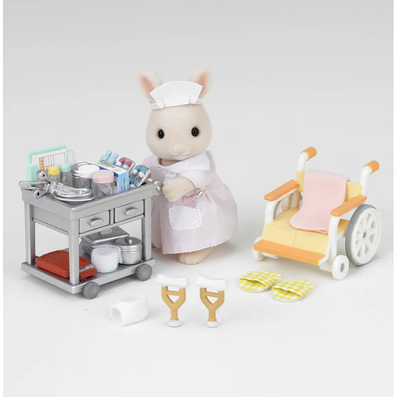 Sylvanian Families - L'infirmière et accessoires - EPO-5094 - Epoch - Sylvanian Families - Le Nuage de Charlotte