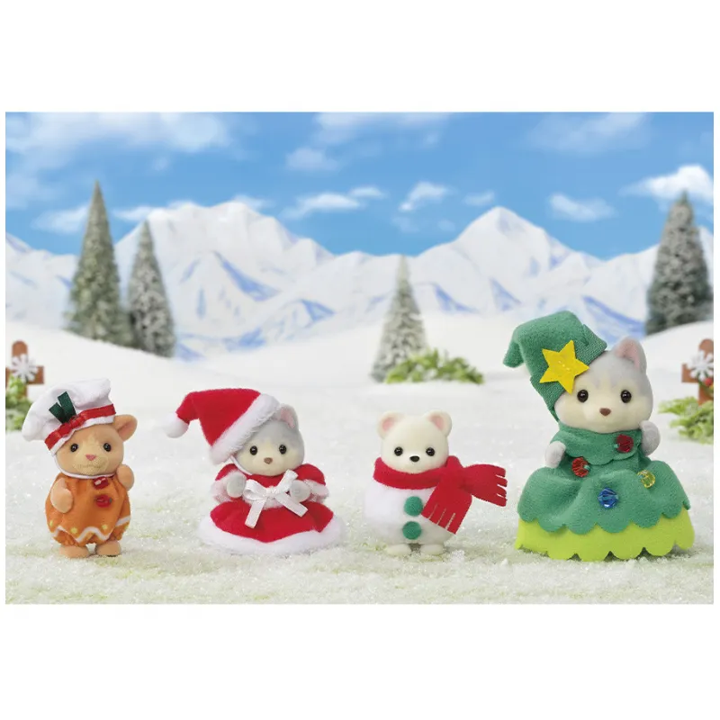 Sylvanian Families - Happy Christmas Friends - EPO-5710 - Epoch - Sylvanian Families - Le Nuage de Charlotte