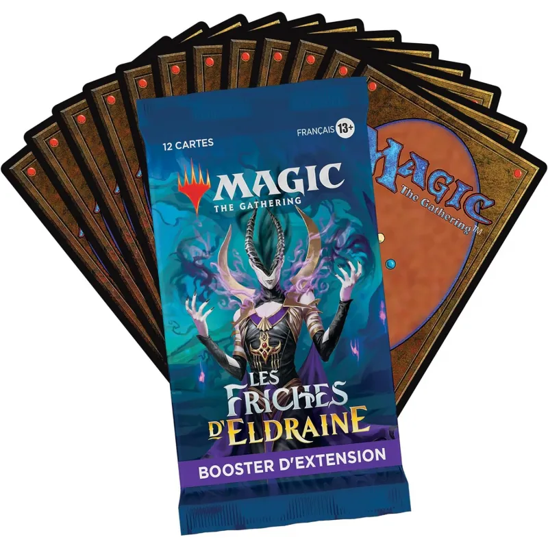 Magic the Gathering Commander - Les Friches d'Eldraine - Booster d'extension - WOC-WOCD24681010 - Wizards Of The Coast - Deck...