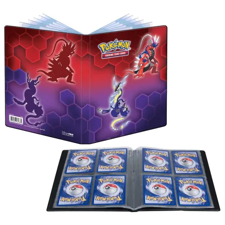 Pokemon Koraidon & Miraidon Portfolio 4 pochettes - ULTR-16183 - Ultra PRO - Dés, sacs et autres accessoires - Le Nuage de Ch...