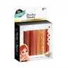 Be Teens - Tubes red beads - BUK-PE004 - Buki - Creative boxes - Le Nuage de Charlotte