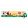 Forest'n'co - DJE-DJ01119 - DJECO - Puzzles en bois - Le Nuage de Charlotte