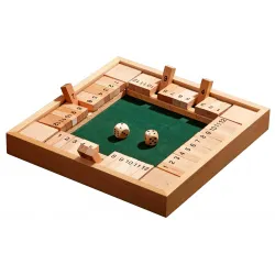 Shut The Box, 12 numbers - PHIL-3281 - Philos - Board Games - Le Nuage de Charlotte