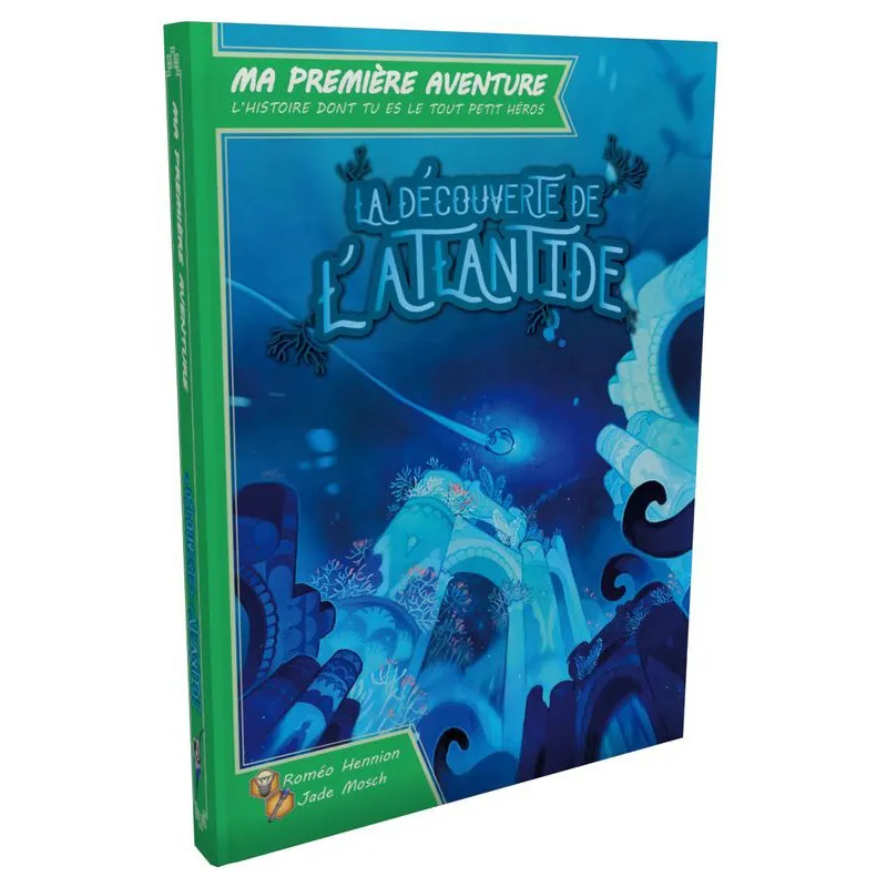 Ma Première Aventure - La Découverte de l'Atlantide - GAM-GAM034AT - GameFlow - Livres d'Activités - Le Nuage de Charlotte