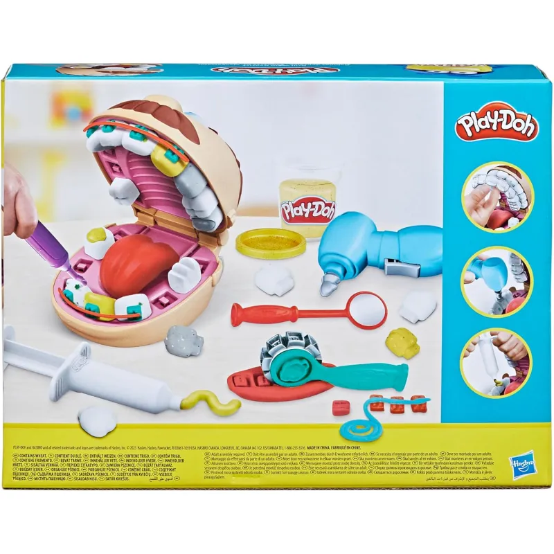 Play-Doh - Drill'n Fill Dentist - HAS-F1259 - Hasbro - Sand and Playdough - Le Nuage de Charlotte