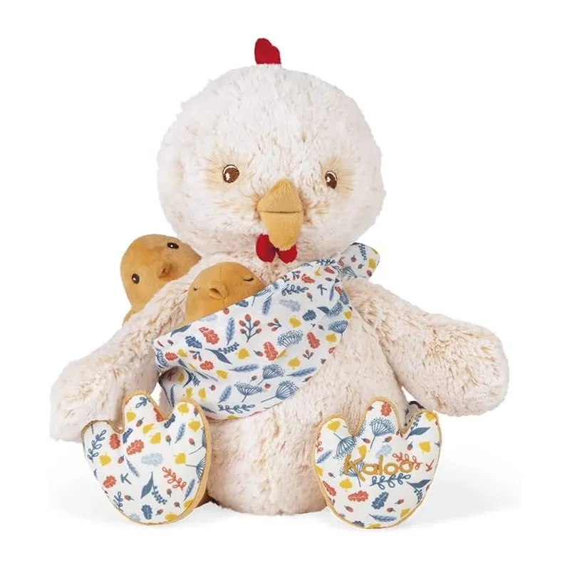 Kaloo - Peluche Papa Poule Paul - KLO-K971001 - Kaloo - Mes Doudous - Le Nuage de Charlotte