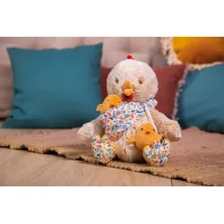 Kaloo - Peluche Papa Poule Paul - KLO-K971001 - Kaloo - Mes Doudous - Le Nuage de Charlotte